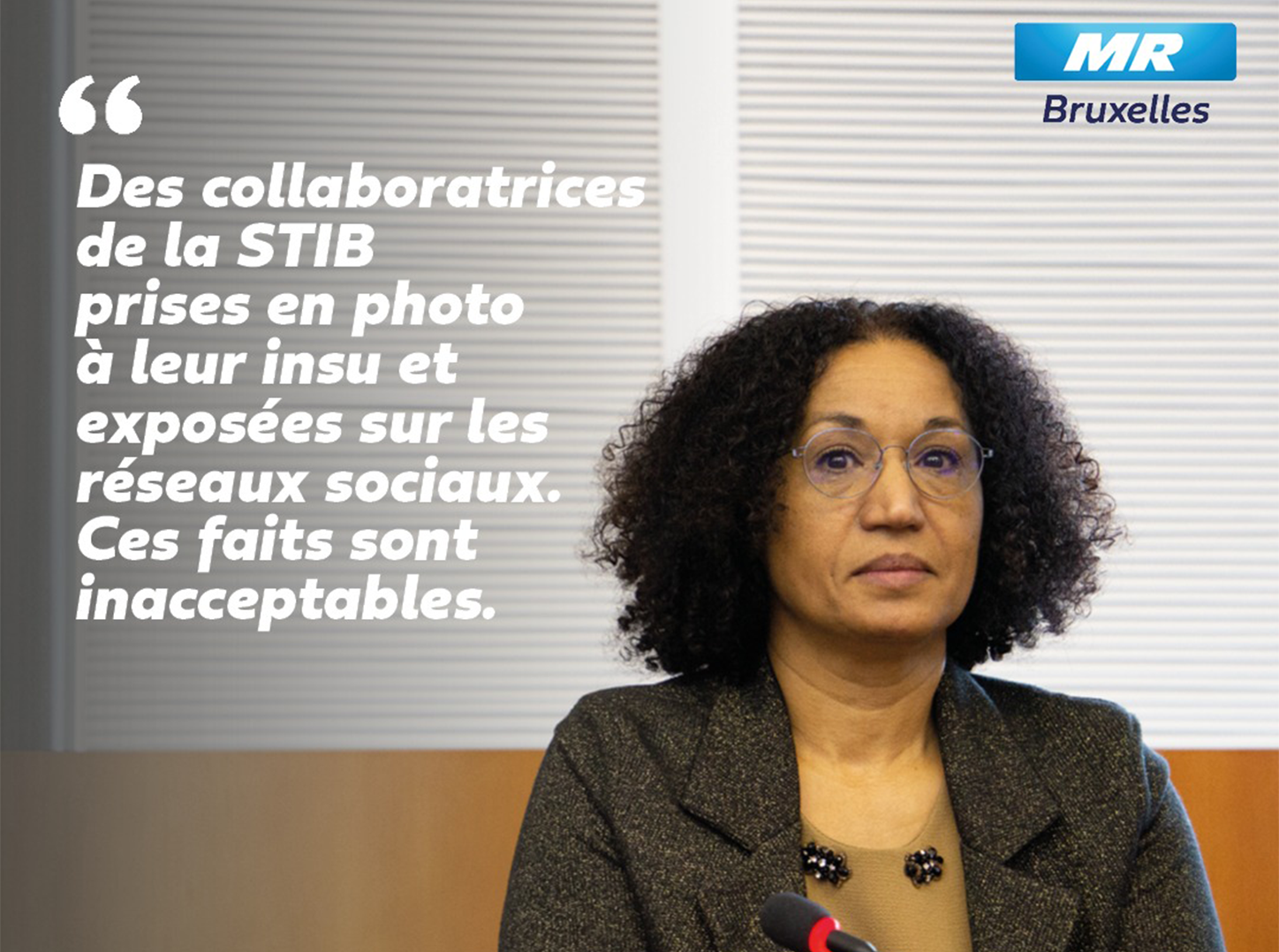 Inacceptable que des collaboratrices de la STIB soient photographiées à leur insu et exposées sur les réseaux sociaux