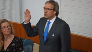 Prestation de serment de notre nouveau Député Alain Vander Elst